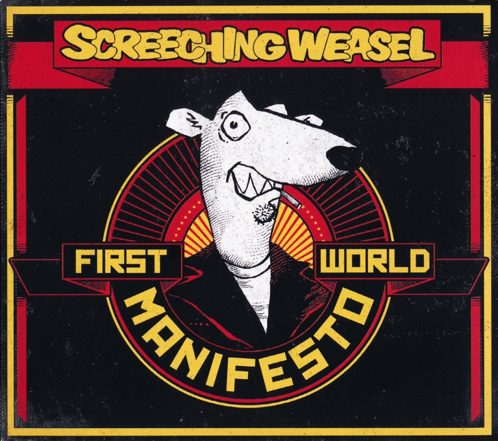 Album cover art for "Little Big Man" by Screeching Weasel