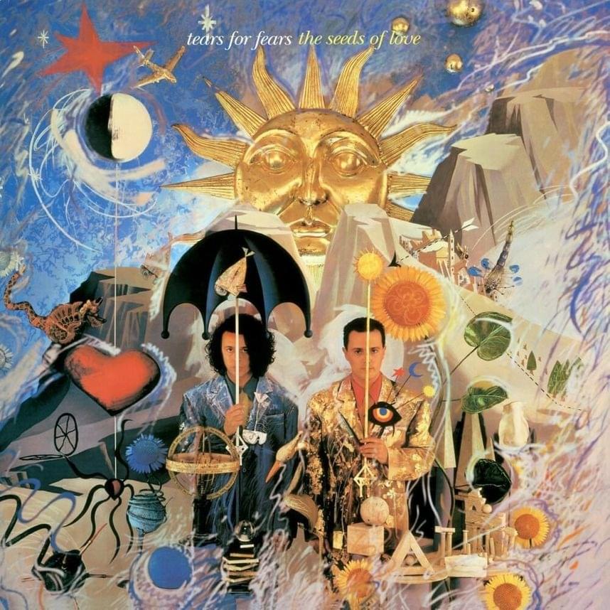 Album cover art for "Year of the Knife" by Tears for Fears