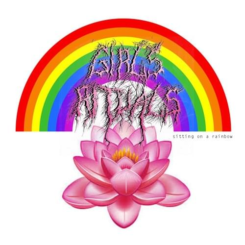 Album cover art for "Sitting On A Rainbow" by Girls Rituals