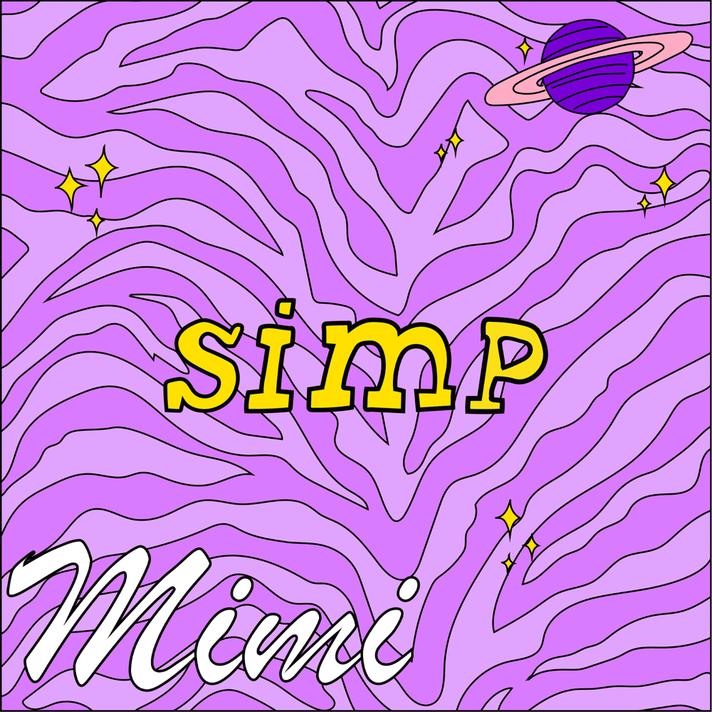 Album cover art for "Simp" by Mimi Mercedez