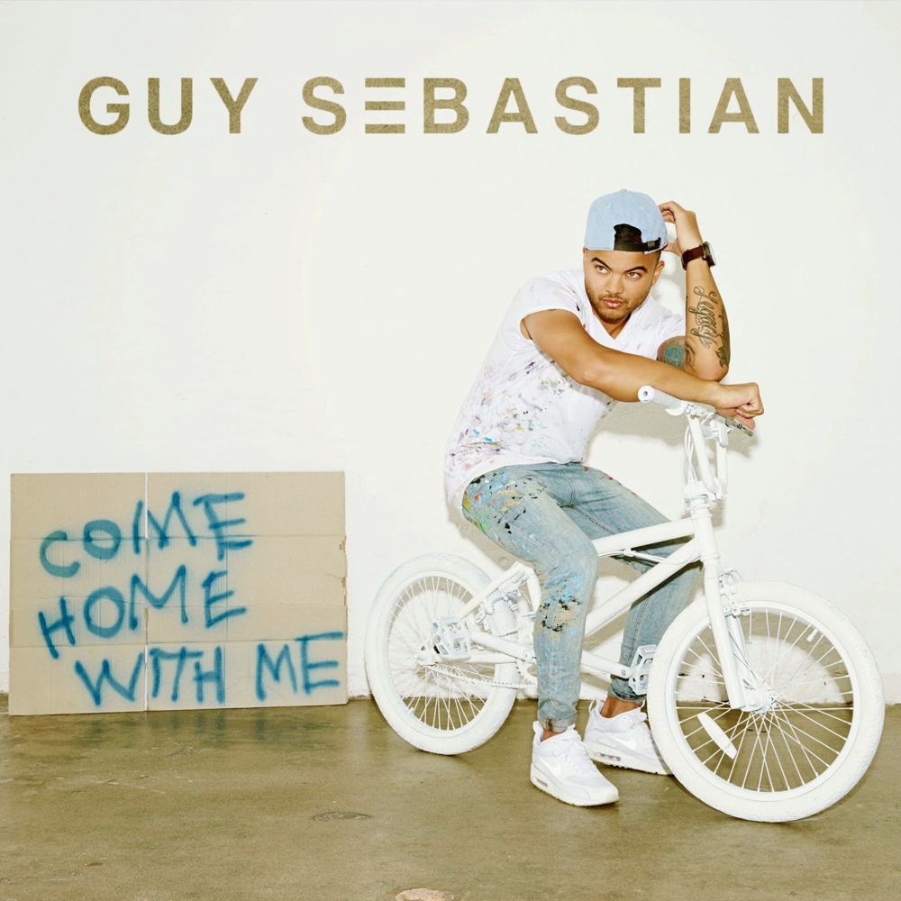 Album cover art for "Come Home With Me" by Guy Sebastian