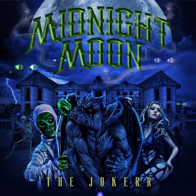 Album cover art for "Midnight Moon" by The Jokerr