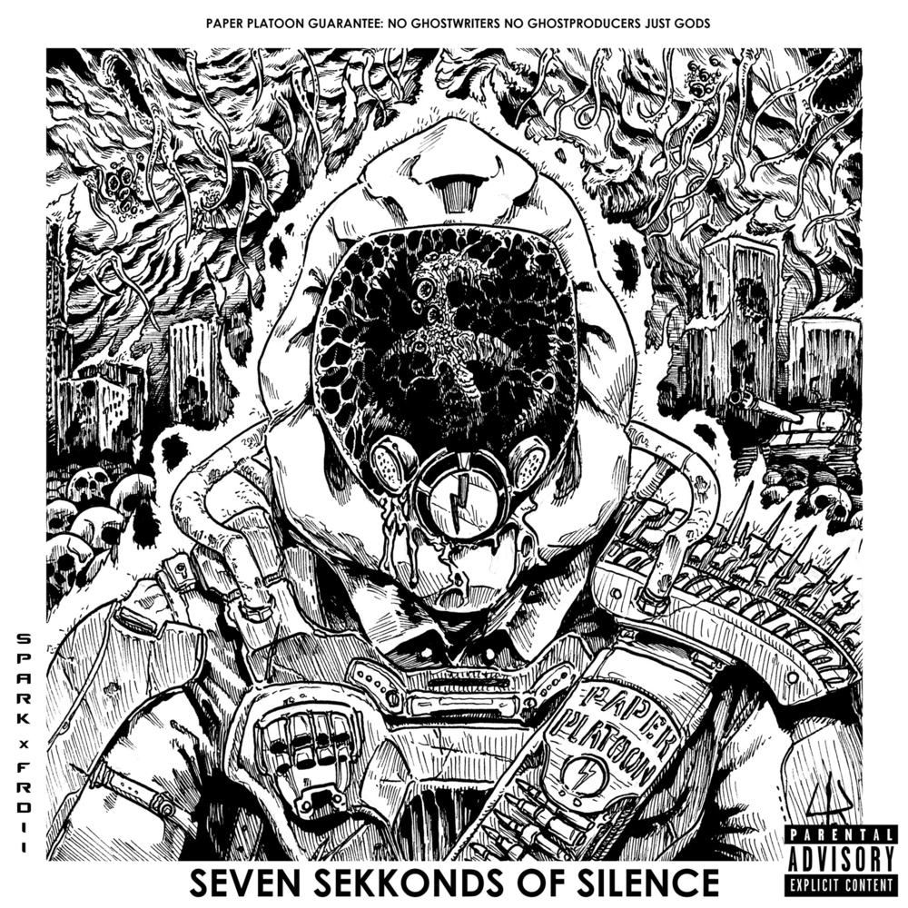 Album cover art for "Sparkk Seven (Intro Diskk 1)" by Spark Master Tape