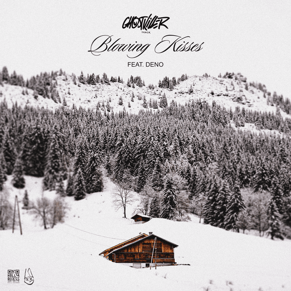 Album cover art for "Blowing Kisses" by Ghost Killer Track & Deno