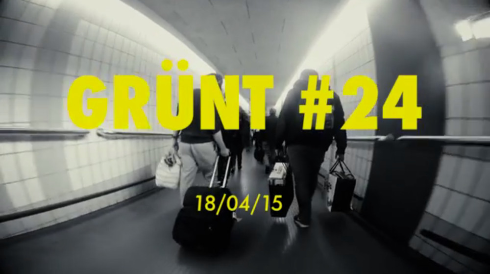 Album cover art for "Grünt #24" by Grünt & Makala & XIIISarkastick