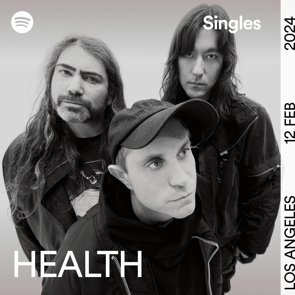 Album cover art for "BE QUIET AND DRIVE (FAR AWAY)" by HEALTH