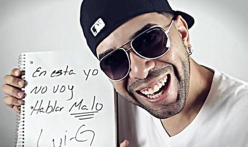 Album cover art for "No Hablar Malo" by Luigi 21 Plus