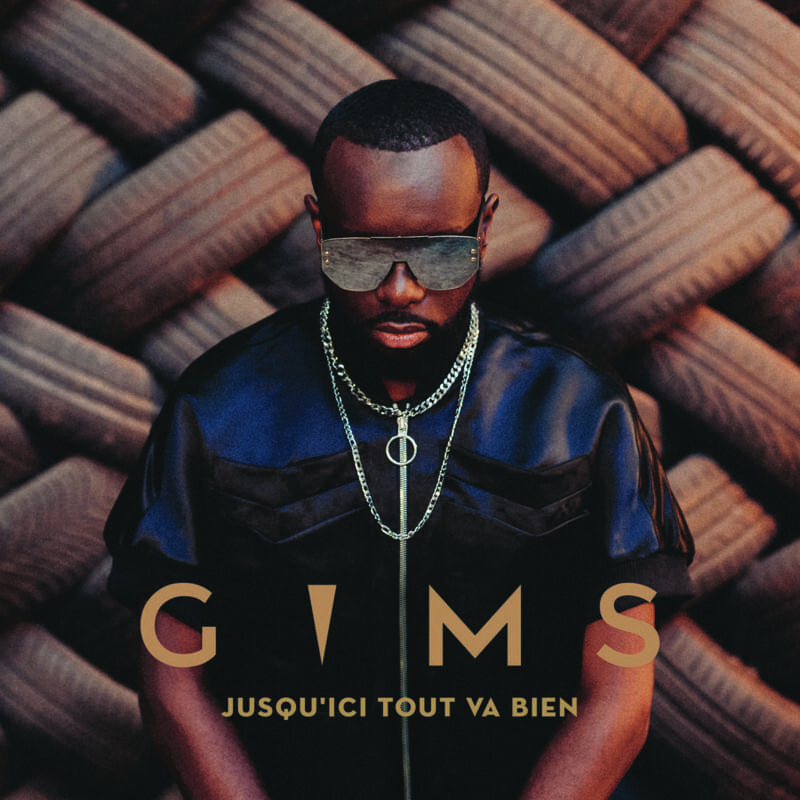 Album cover art for "JUSQU’ICI TOUT VA BIEN" by GIMS