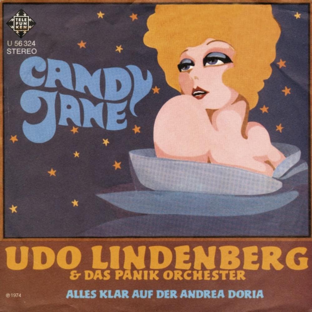 Album cover art for "Candy Jane" by Udo Lindenberg