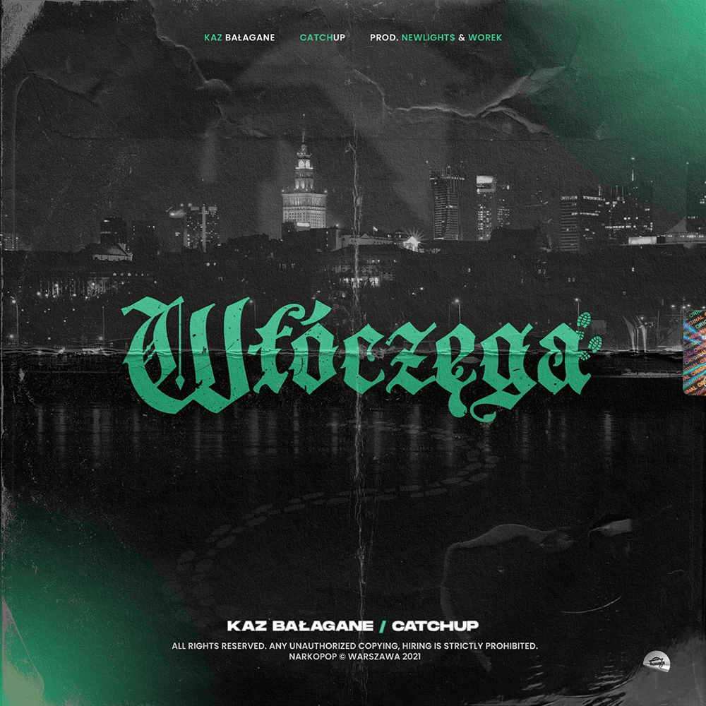 Album cover art for "Włóczęga" by Kaz Bałagane & CatchUp