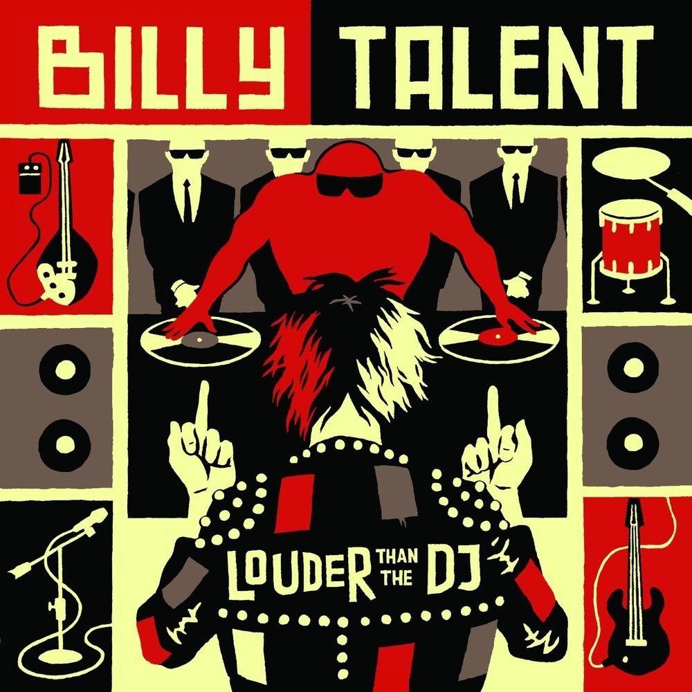 Album cover art for "Louder than the DJ" by Billy Talent