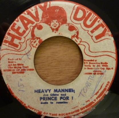 Album cover art for "Heavy Manners" by Prince Far I