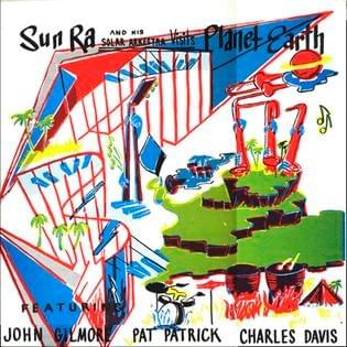 Album cover art for "Reflections in Blue" by Sun Ra