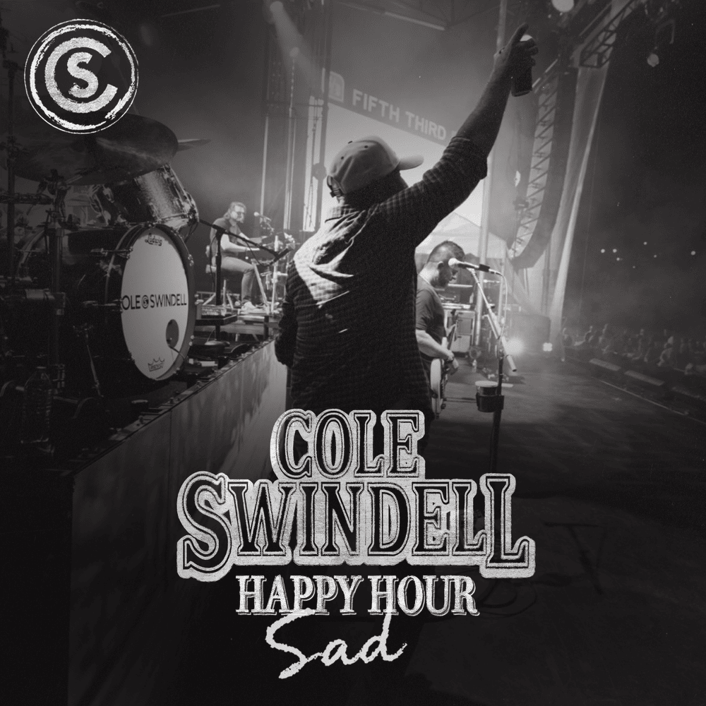 Album cover art for "Happy Hour Sad" by Cole Swindell