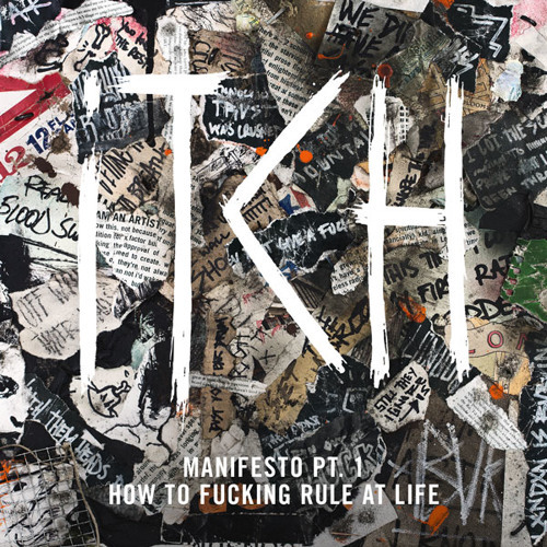 Album cover art for "London is Burning" by Itch