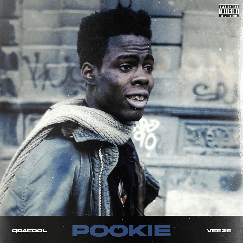 Album cover art for "Pookie" by Q Da Fool & Veeze