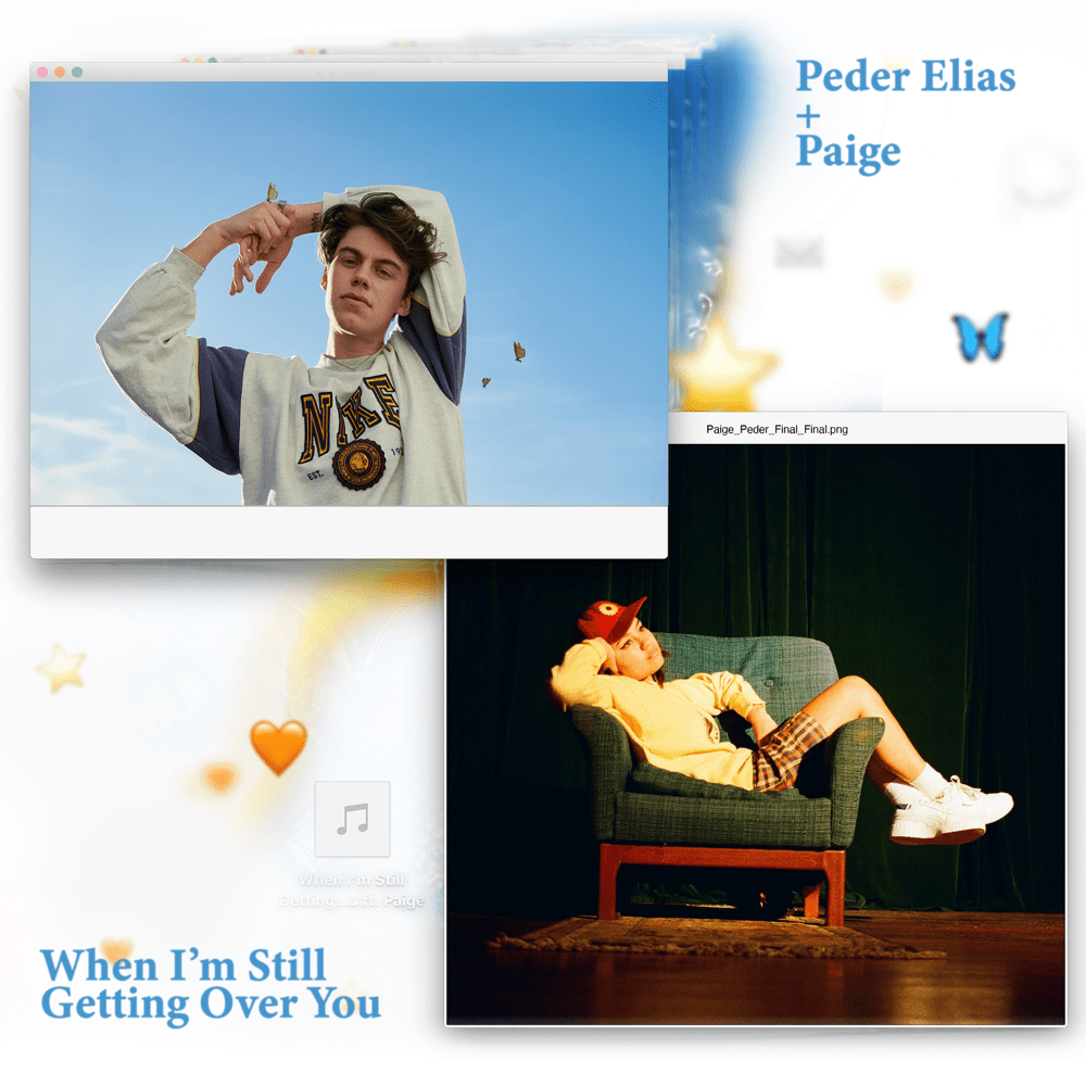 When I’m Still Getting Over You by Peder Elias