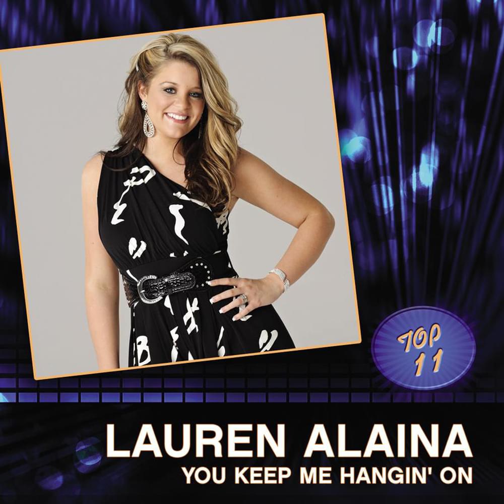 Album cover art for "You Keep Me Hangin’ On" by Lauren Alaina
