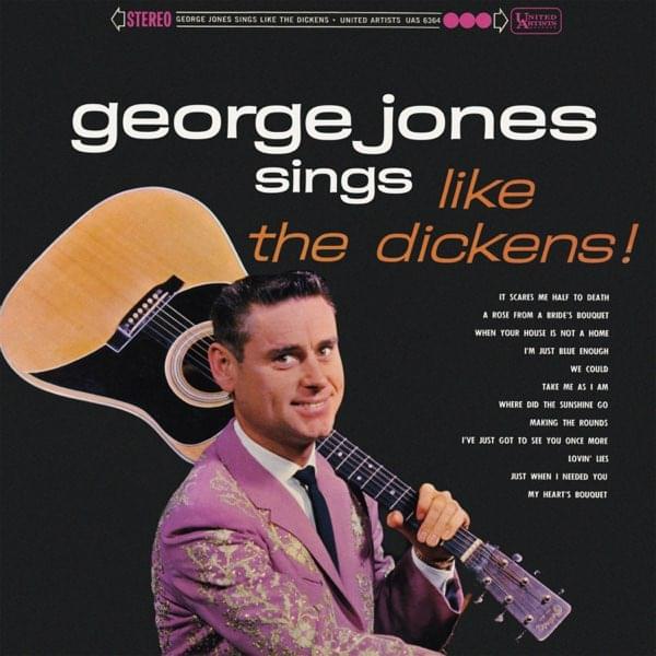 Album cover art for "Take Me As I Am" by George Jones