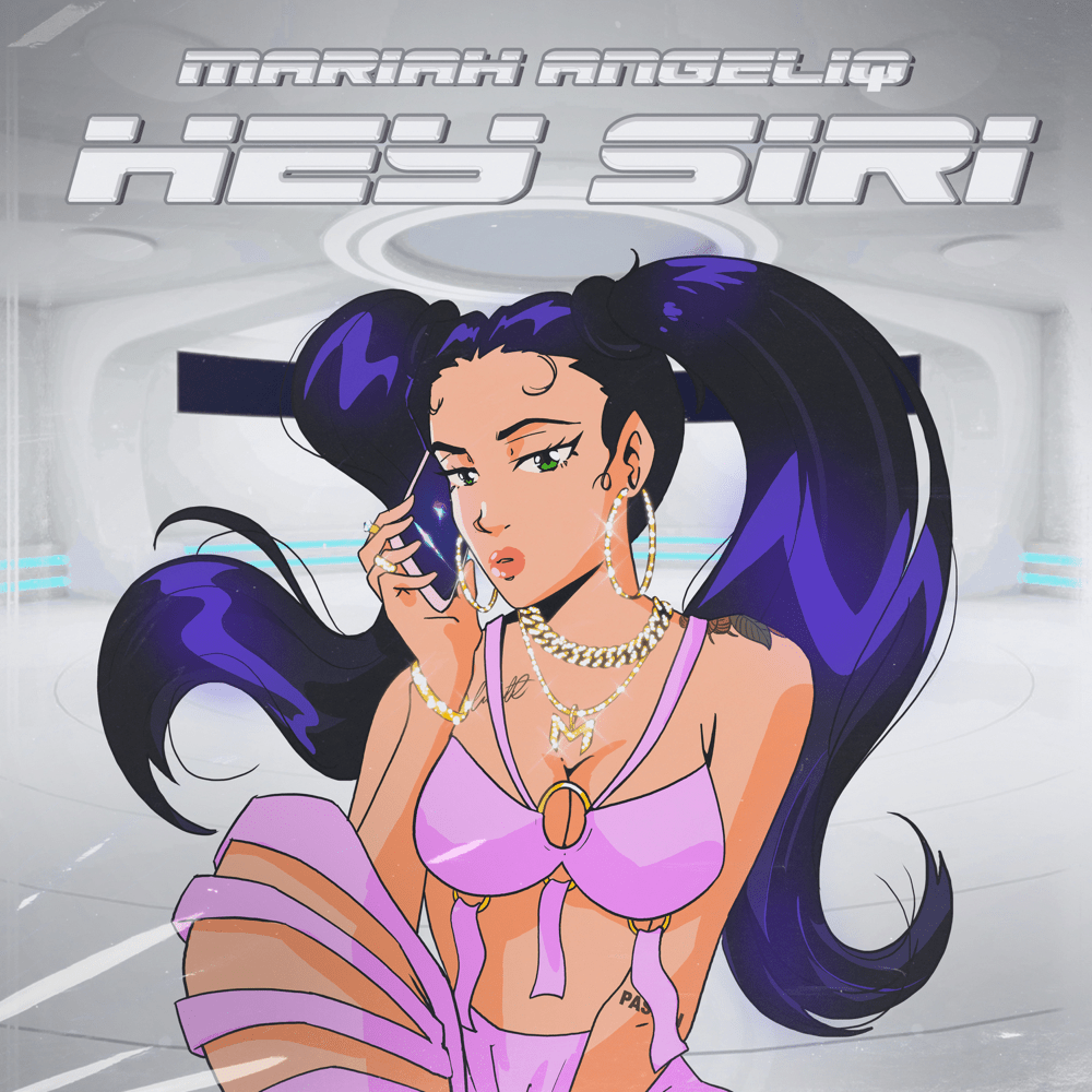 Album cover art for "Hey Siri" by Mariah Angeliq