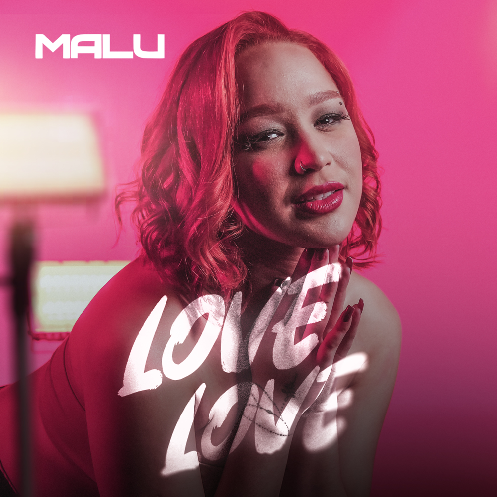 Album cover art for "Love Love" by Malu (BRA)