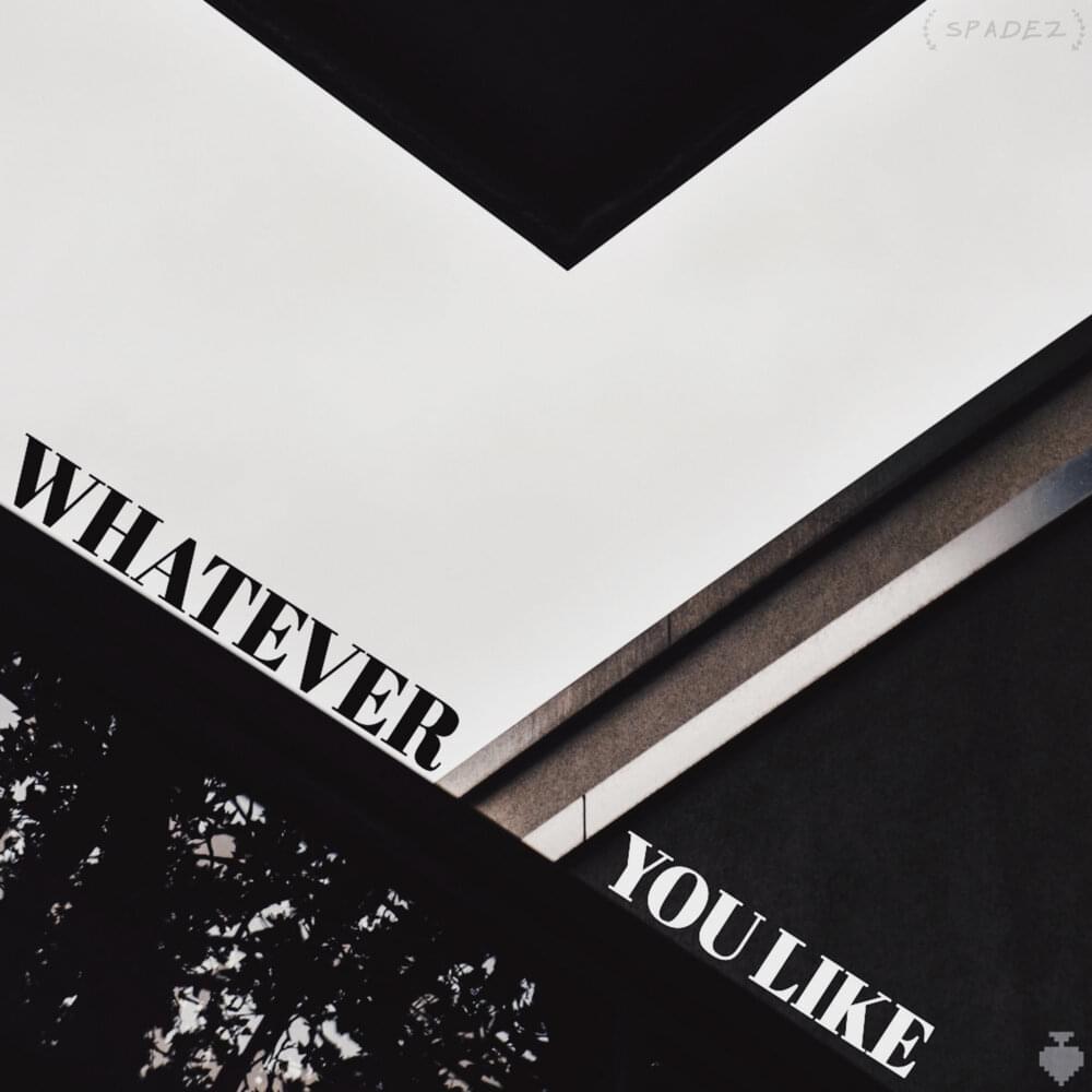 Album cover art for "Whatever You Like" by Spadez