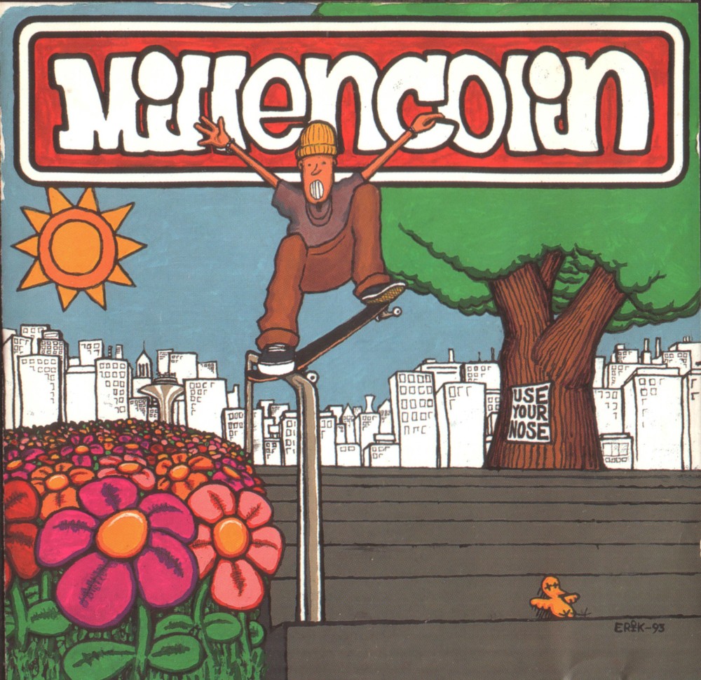 Album cover art for "Melack" by Millencolin