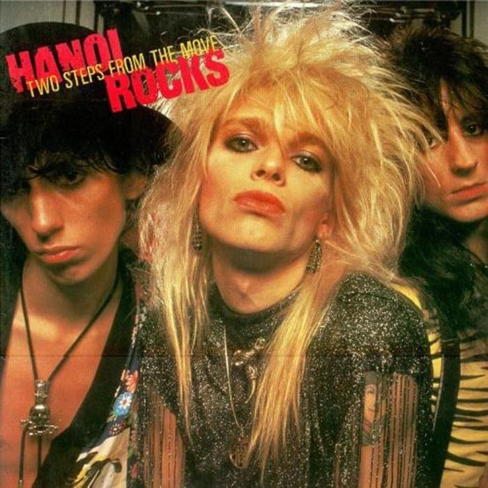 Album cover art for "Up Around the Bend" by Hanoi Rocks
