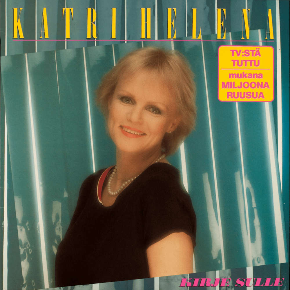 Album cover art for "Unen Erämaa" by Katri Helena