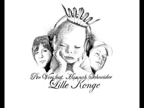 Album cover art for "Lille Konge" by Per Vers & Hannah Schneider