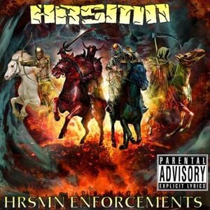 Album cover art for "Horsemen Enforcements" by Canibus