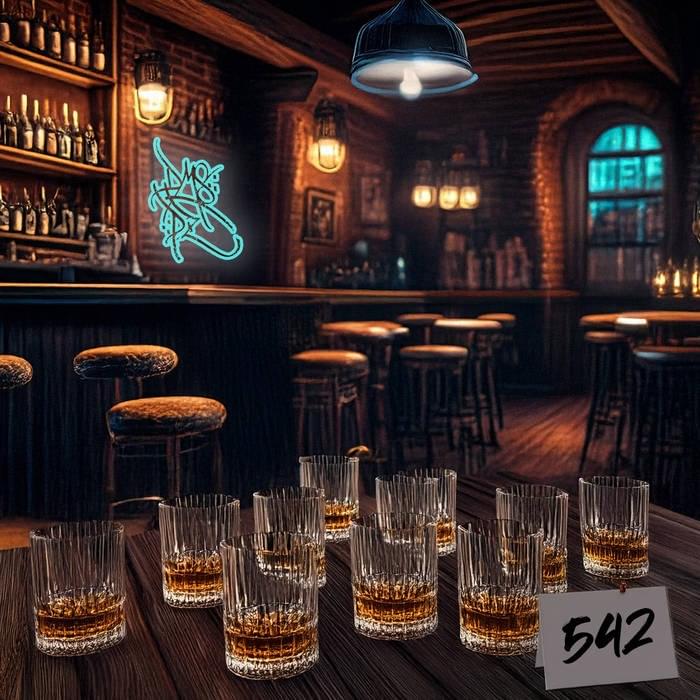 Album cover art for "542 Stammtisch" by DMS (DE) & P-Zeichen & One Love 54 & P. Ace (DE) & Levi Raphael & Dad Boyz & Lucky One & Beckah & Teichos & rydA (DE) & Krazee (DE) & Unique Voice