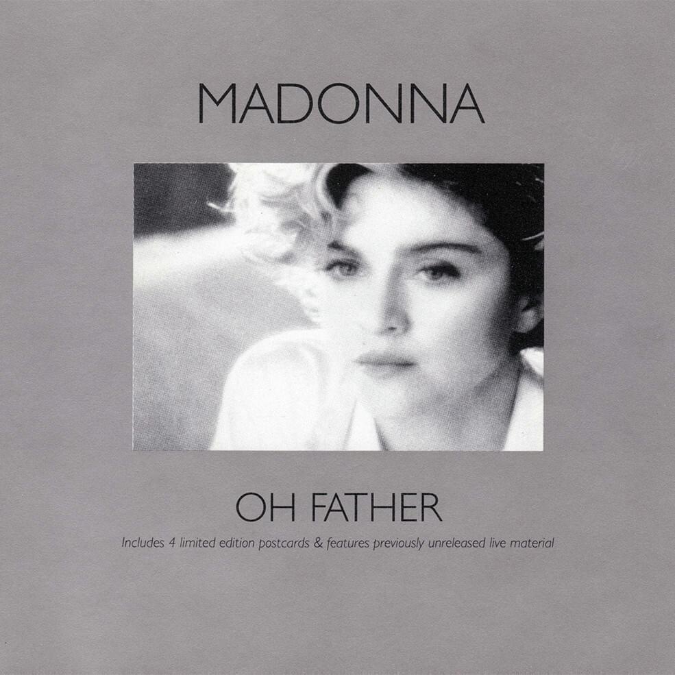 Album cover art for "Oh Father" by Madonna