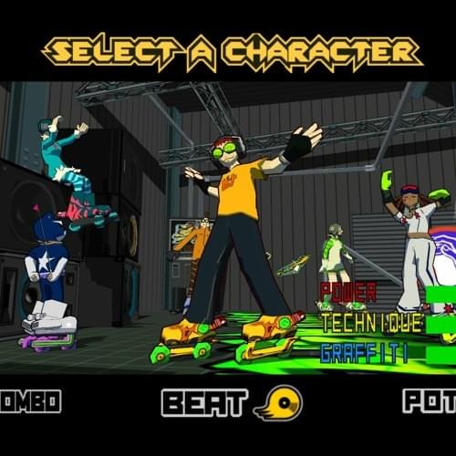 Album cover art for "CharacterSelectTypeBeat.mp3" by Oddwin