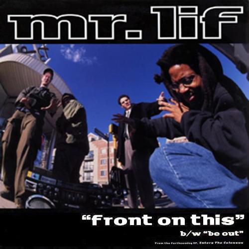 Album cover art for "Front On This" by Mr. Lif