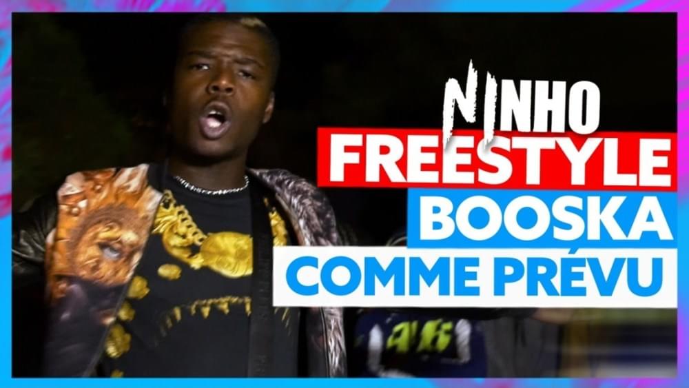 Album cover art for "Booska Comme prévu" by Ninho