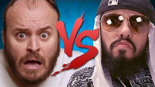 Album cover art for "Batalha de Youtubers: Paulinho Serra vs Mussoumano" by MUSSA & Paulinho Serra