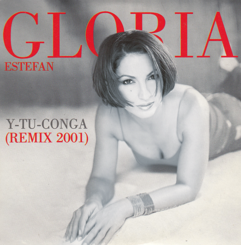 Album cover art for "Y-Tu-Conga" by Gloria Estefan