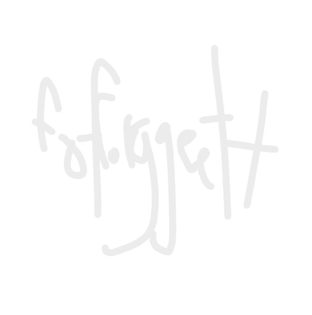 Album cover art for "Forget" by Girls Rituals