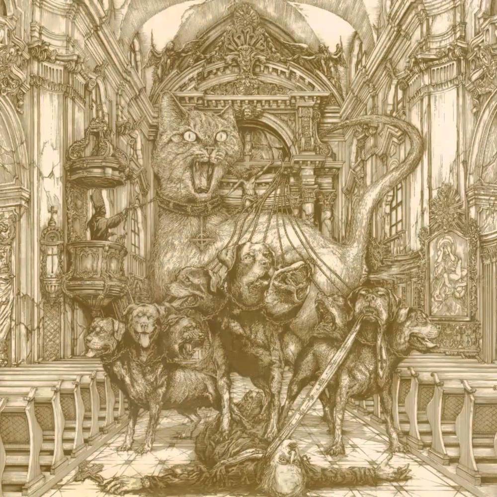 Album cover art for "Idolatrine" by Ghost