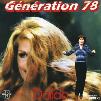 Album cover art for "Génération 78" by Dalida
