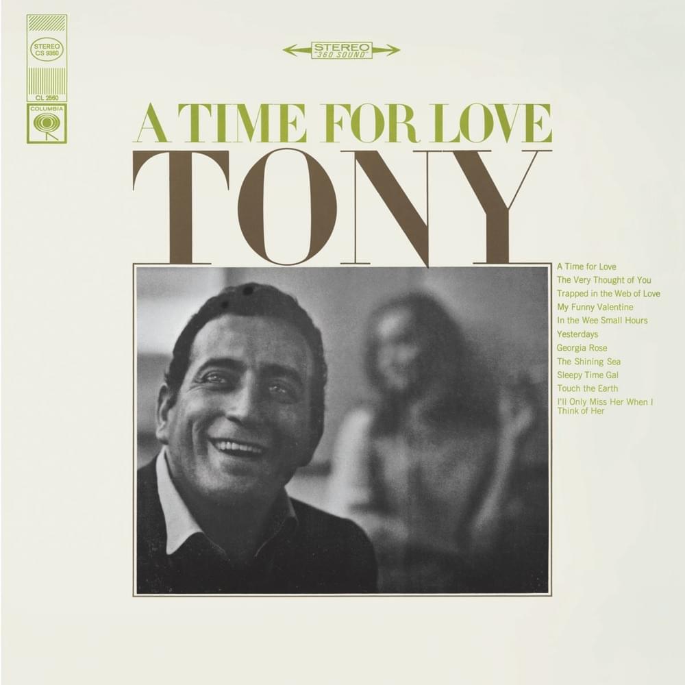 Album cover art for "Yesterdays" by Tony Bennett