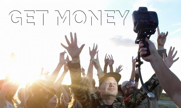 Album cover art for "Get Money" by Per Vers