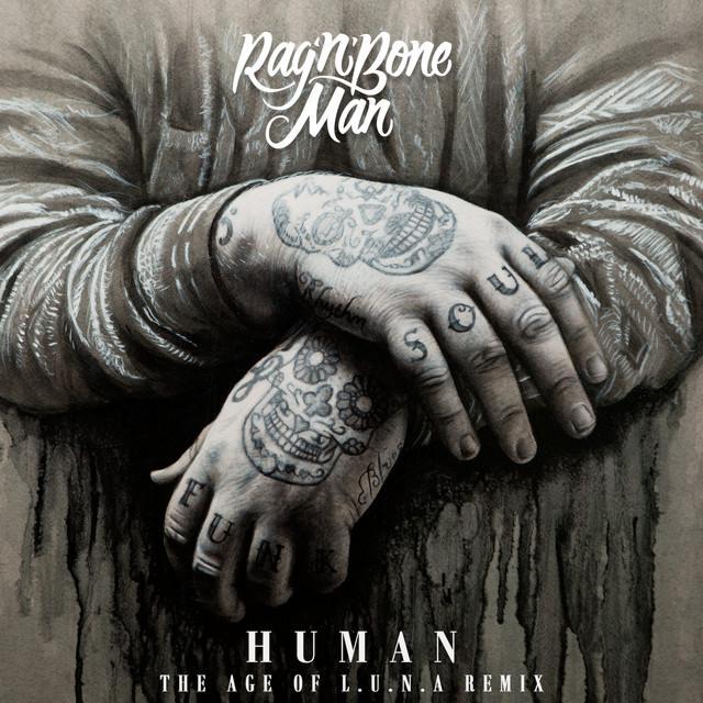 Album cover art for "Human (The Age of L.U.N.A Remix)" by Rag’n’Bone Man