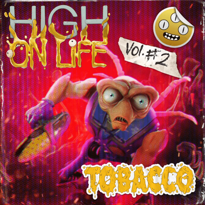 Album cover art for "Mux Combat" by TOBACCO
