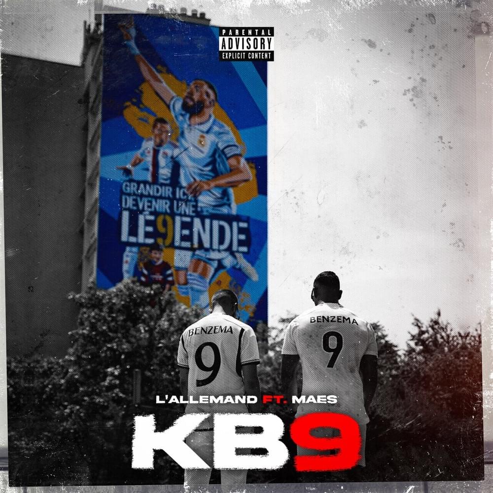 Album cover art for "KB9" by L’Allemand & Maes