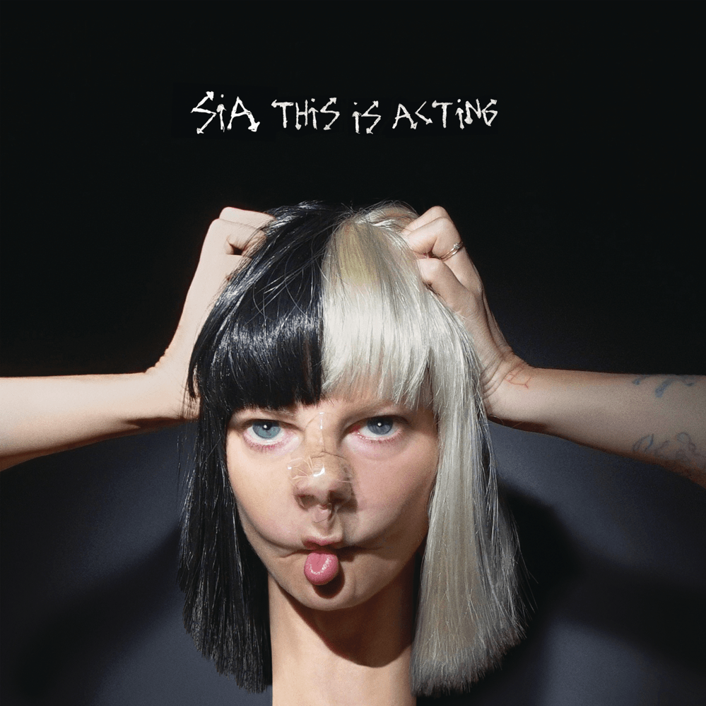 Album cover art for "Footprints" by Sia