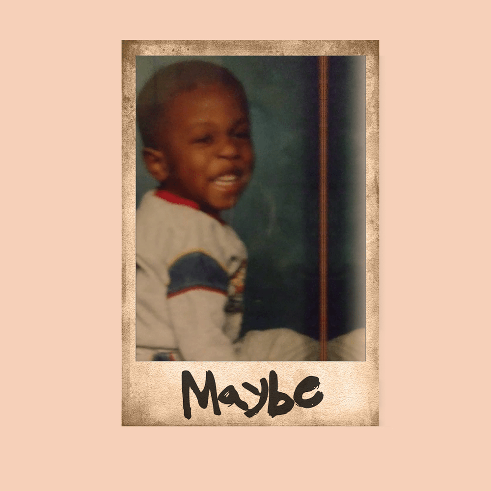 Album cover art for "Maybe" by Mark Battles