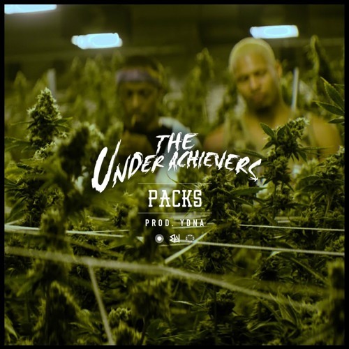 Album cover art for "PACKS" by The Underachievers