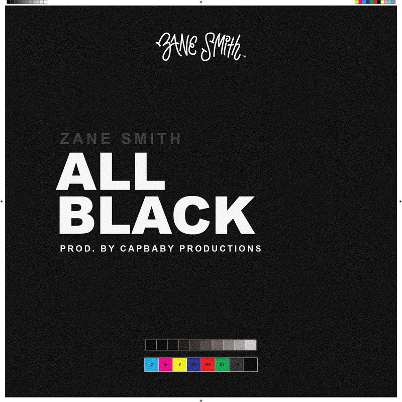 Album cover art for "All Black" by Zane Smith